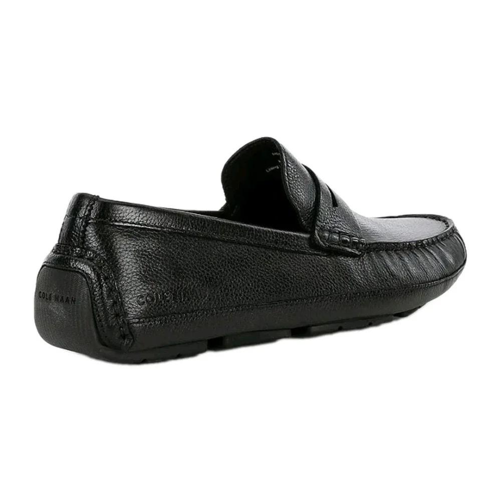 NEW! Cole Haan Men's Wyatt Penny Driver Black Leather Loafers C38479 Size 10.5M